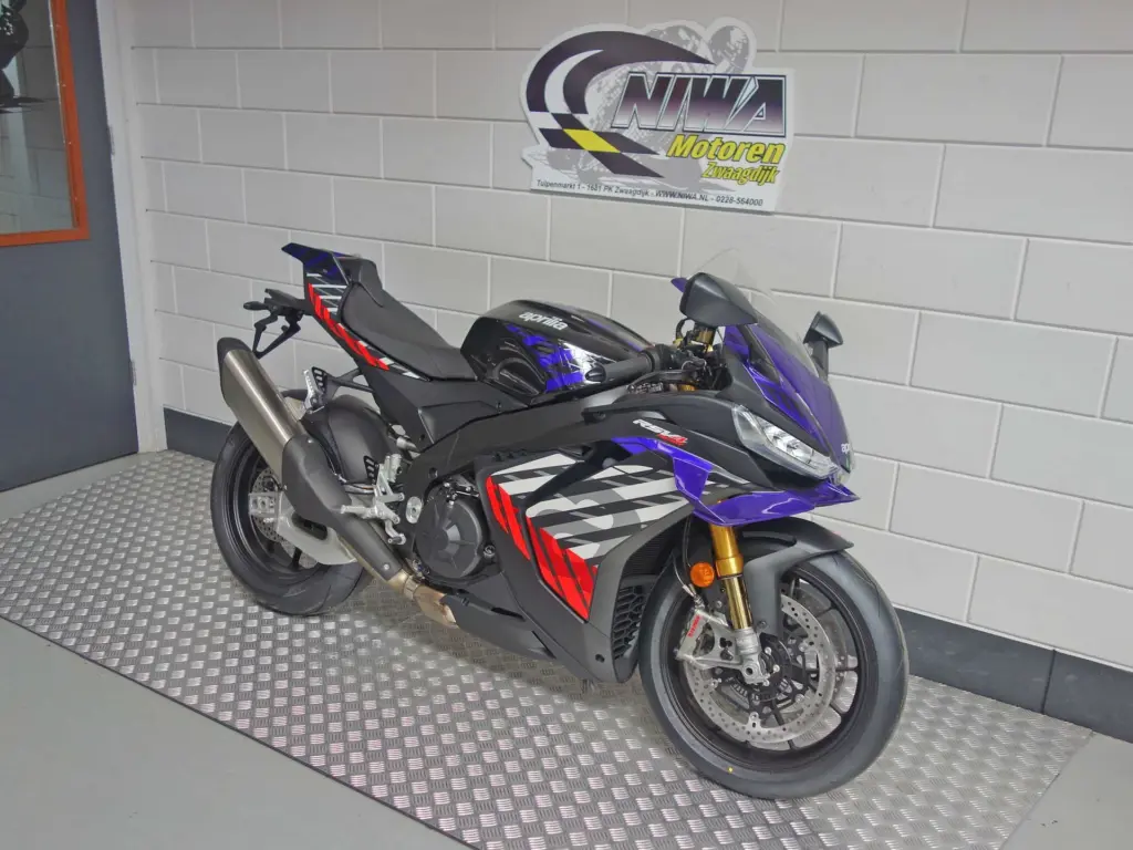 Nieuwe Aprilia RSV4 supersport met 1078cc motor uit 2026 bij NIWA Motoren