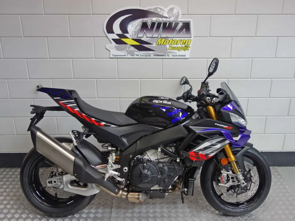 Nieuwe Aprilia Tuono V4 naked bike met 1150cc motor uit 2026 bij NIWA Motoren