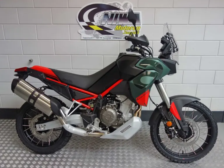 Nieuwe Aprilia Tuareg tour met 660cc motor uit 2026 bij NIWA Motoren