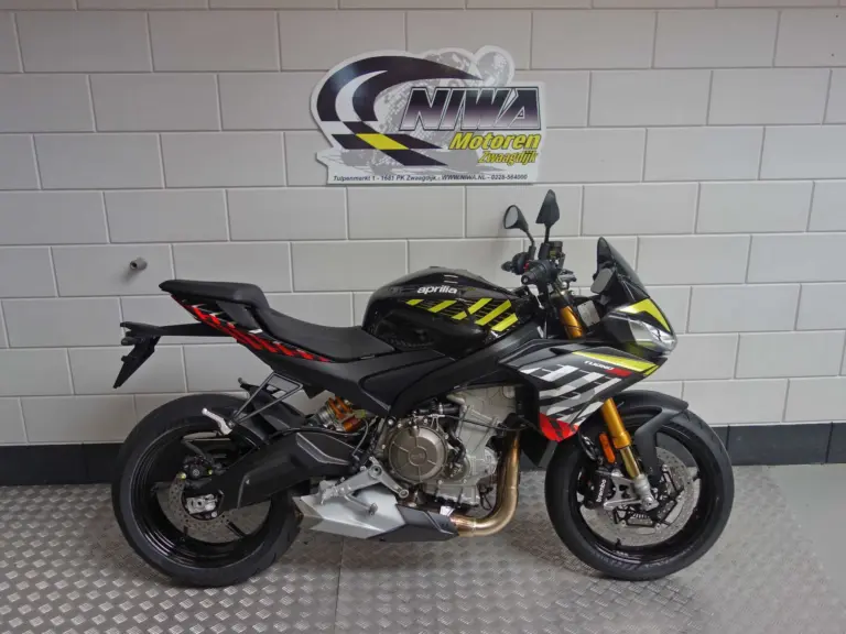 Nieuwe Aprilia Tuono 660 naked bike met 659cc motor uit 2026 bij NIWA Motoren