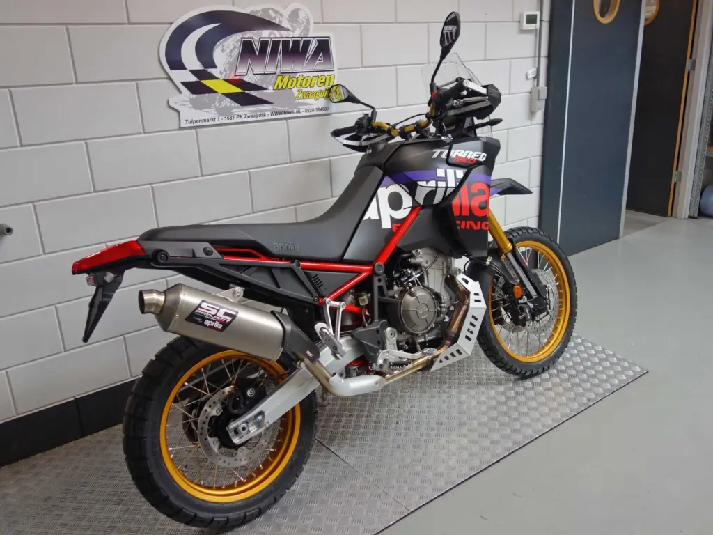 Nieuwe Aprilia Tuareg tour met 660cc motor uit 2026 bij NIWA Motoren
