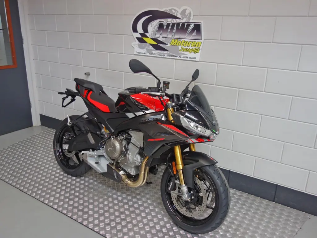 Nieuwe Aprilia Tuono 660 naked bike met 659cc motor uit 2026 bij NIWA Motoren