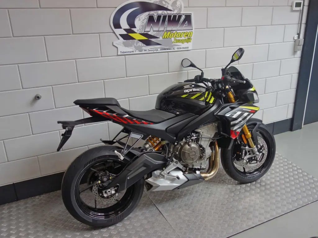 Nieuwe Aprilia Tuono 660 naked bike met 659cc motor uit 2026 bij NIWA Motoren