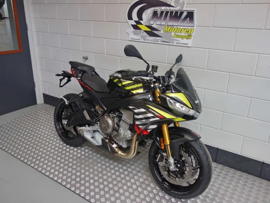Nieuwe Aprilia Tuono 660 naked bike met 659cc motor uit 2026 bij NIWA Motoren