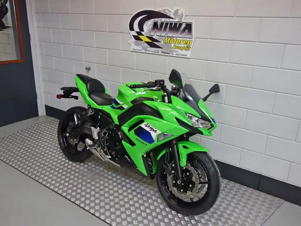 Nieuwe Kawasaki Ninja 650 sport met 649cc motor uit 2026 bij NIWA Motoren