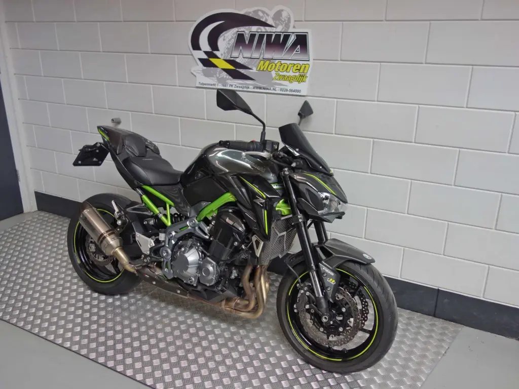Gebruikte Kawasaki Z900 naked bike met 948cc motor uit 2018 bij NIWA Motoren