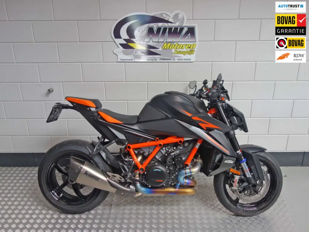 Gebruikte KTM 1390 naked bike met 1350cc motor uit 2026 bij NIWA Motoren