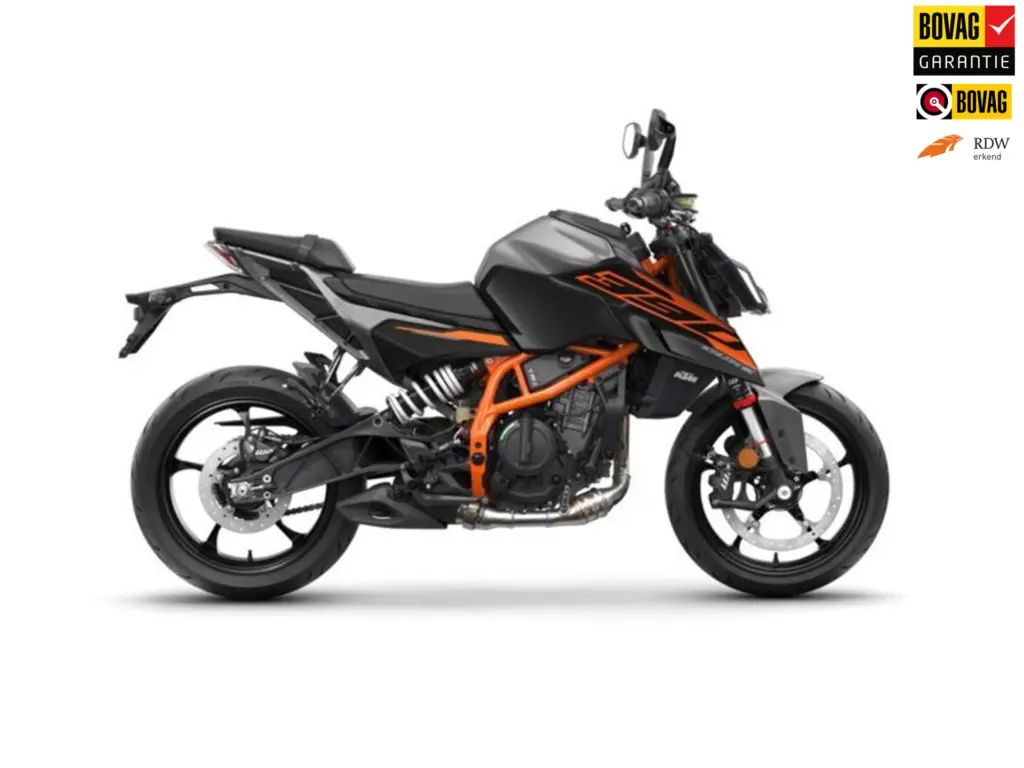 Nieuwe KTM 390 naked bike met cc motor uit 2026 bij NIWA Motoren