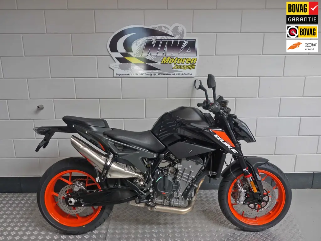 Nieuwe KTM 790 Duke naked bike met cc motor uit 2026 bij NIWA Motoren