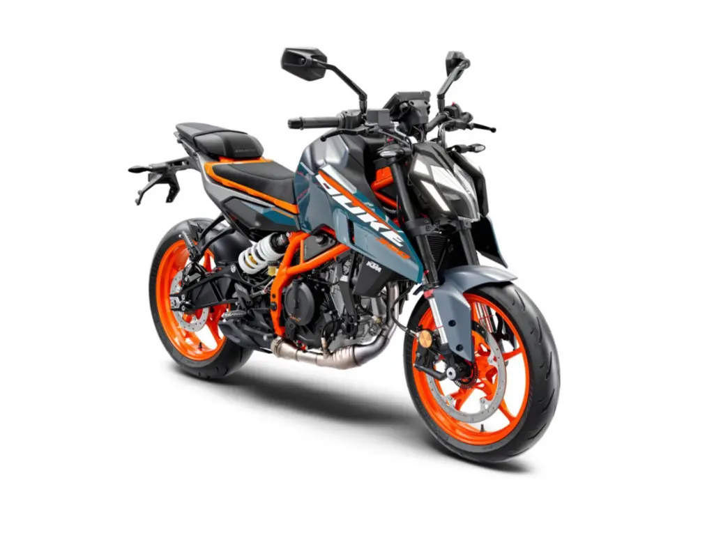 Nieuwe KTM 390 naked bike met 373cc motor uit 2025 bij NIWA Motoren