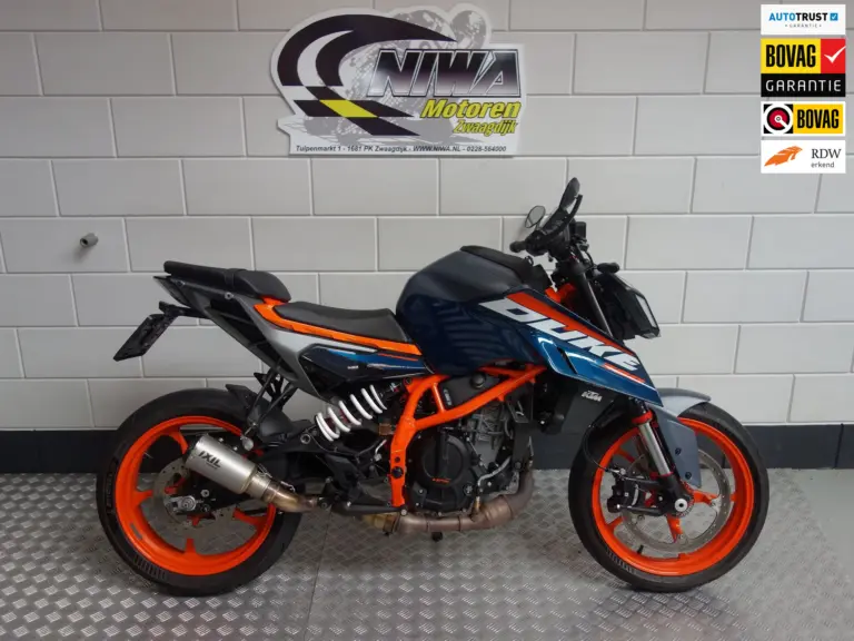 Nieuwe KTM 990 naked bike met cc motor uit 2026 bij NIWA Motoren