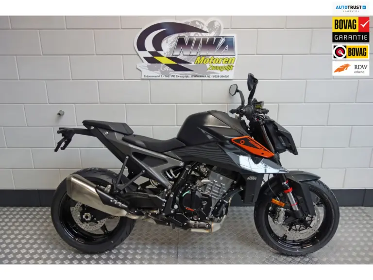 Nieuwe KTM 990 naked bike met cc motor uit 2026 bij NIWA Motoren