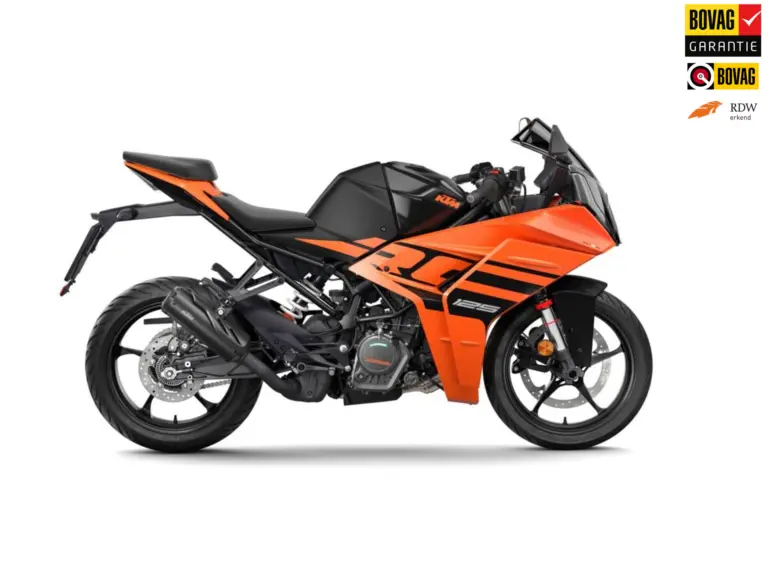 KTM 125 bij NIWA Motoren