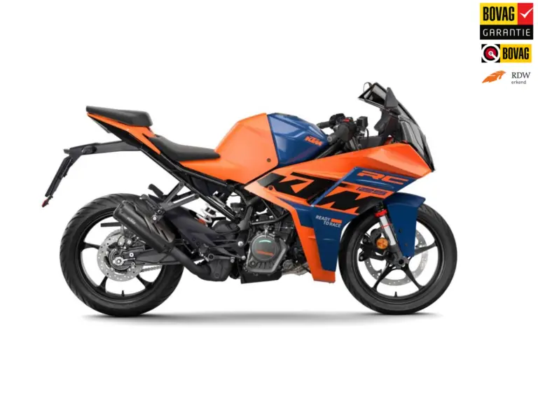 KTM 125 bij NIWA Motoren