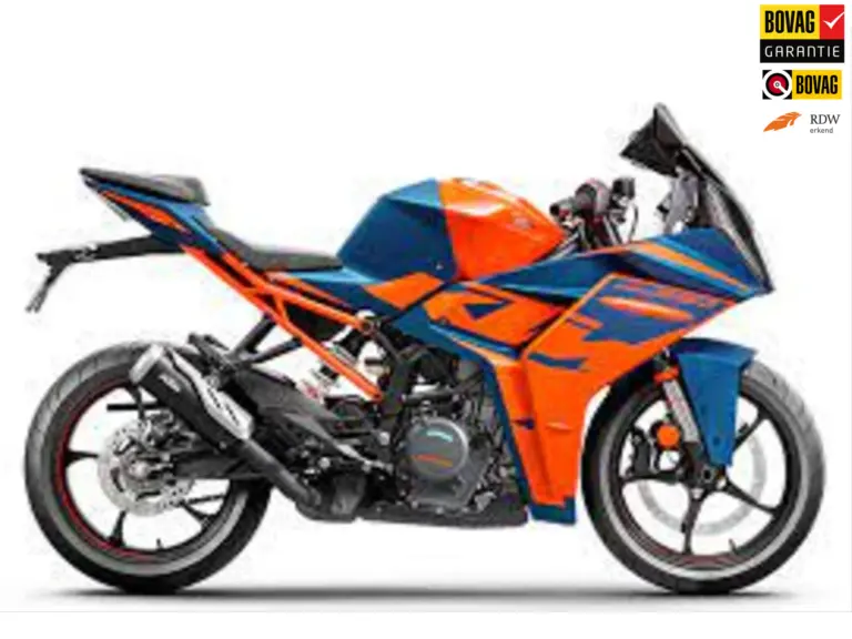 KTM 390 bij NIWA Motoren