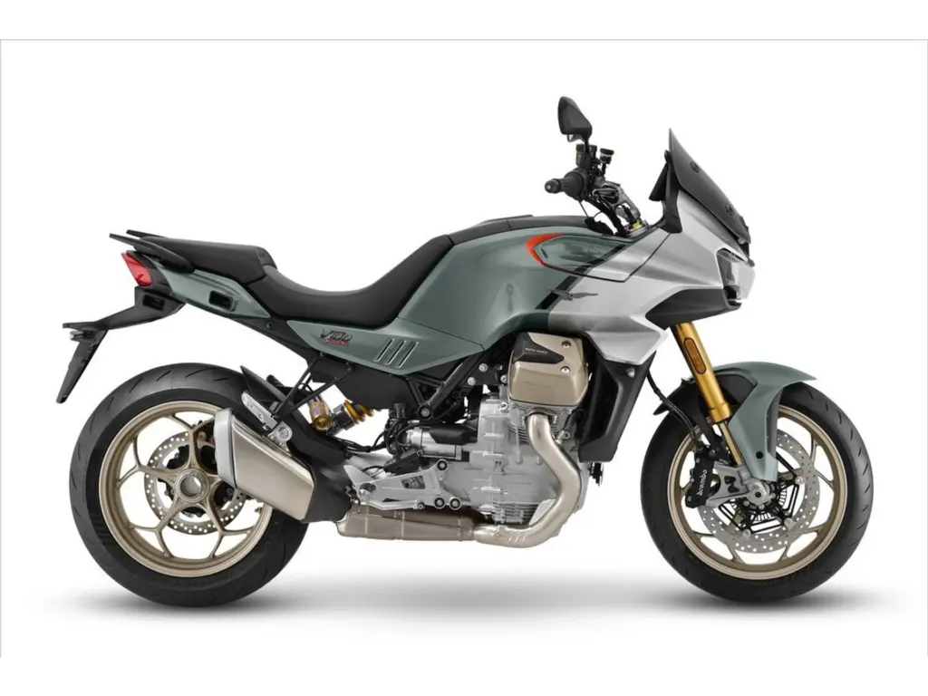 Nieuwe Moto Guzzi V100 tour met 1042cc motor uit 2026 bij NIWA Motoren