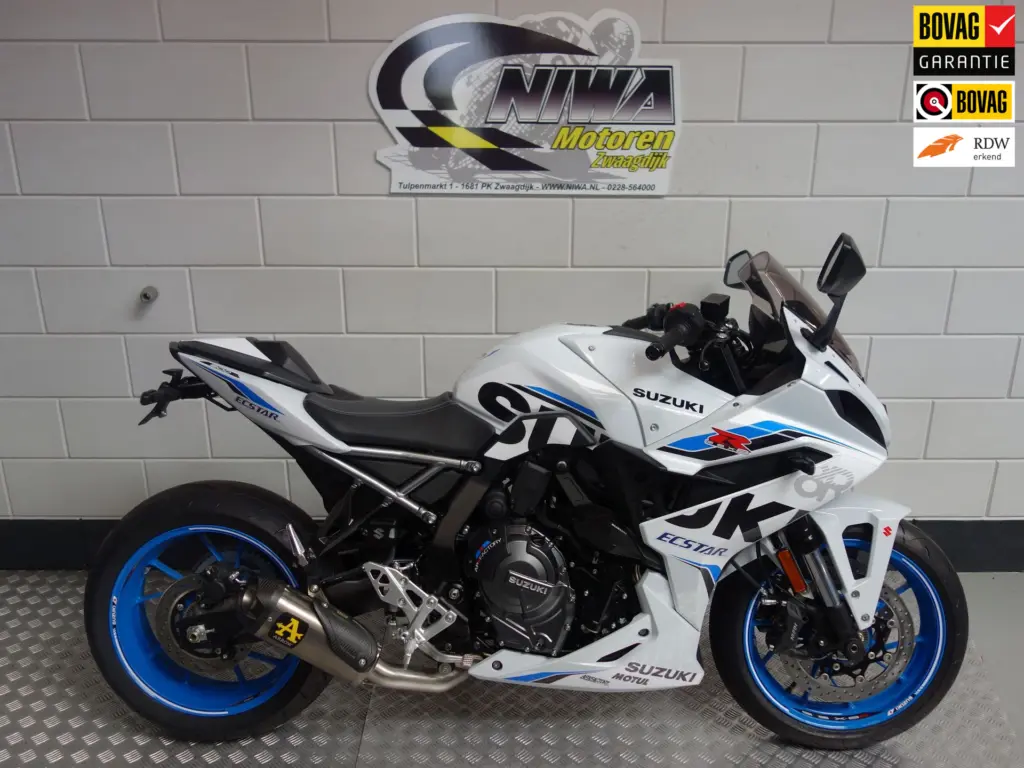 Nieuwe Suzuki GSX supersport met 776cc motor uit 2026 bij NIWA Motoren