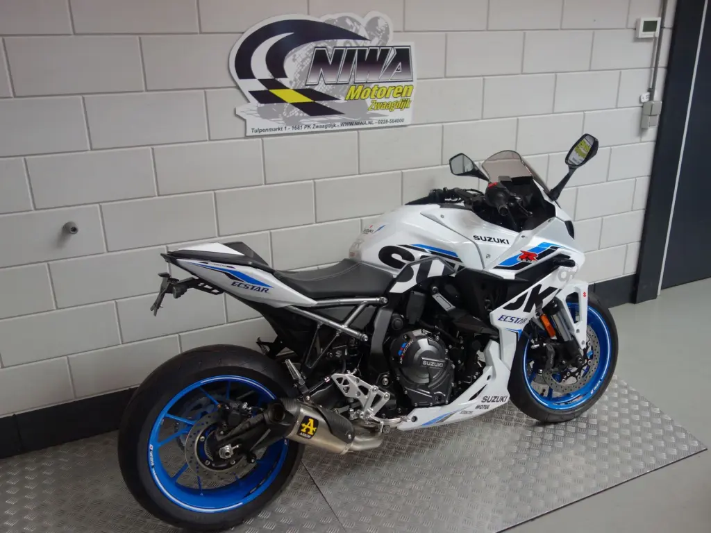 Nieuwe Suzuki GSX supersport met 776cc motor uit 2026 bij NIWA Motoren