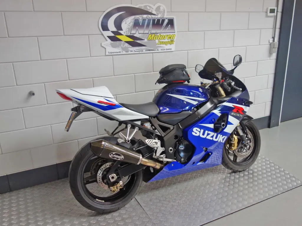 Gebruikte Suzuki GSX supersport met 599cc motor uit 2004 bij NIWA Motoren