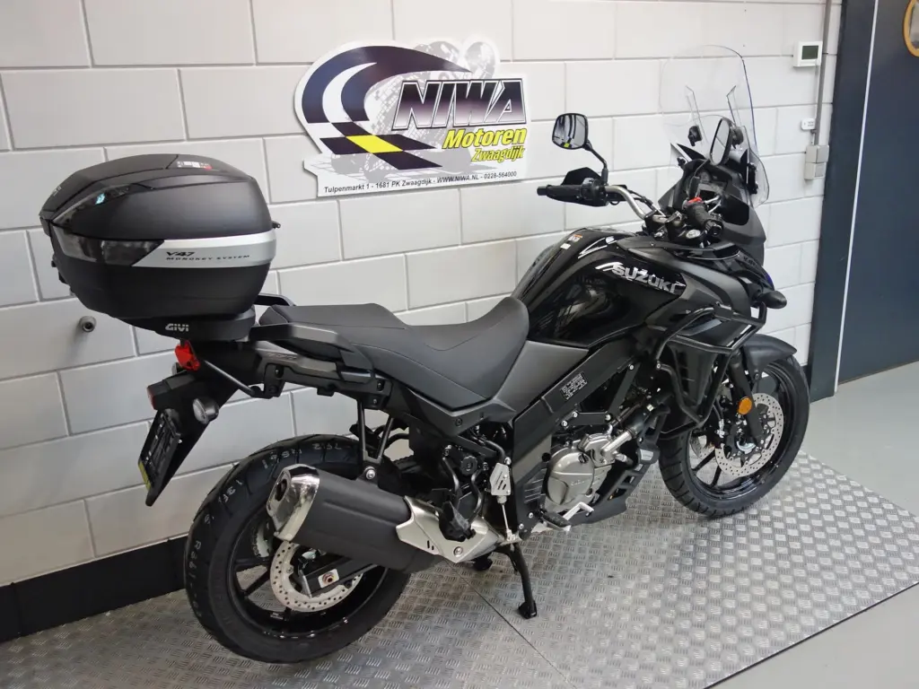Nieuwe Suzuki V-Strom tour met cc motor uit 2026 bij NIWA Motoren