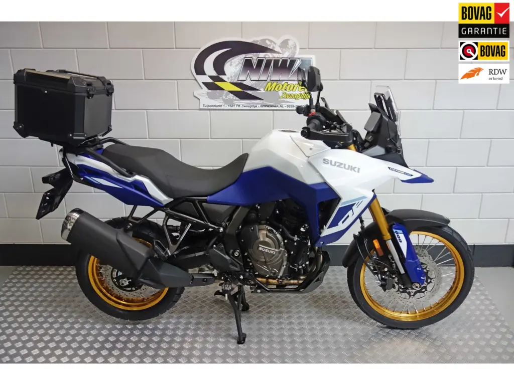 Nieuwe Suzuki V-Strom tour met cc motor uit 2026 bij NIWA Motoren