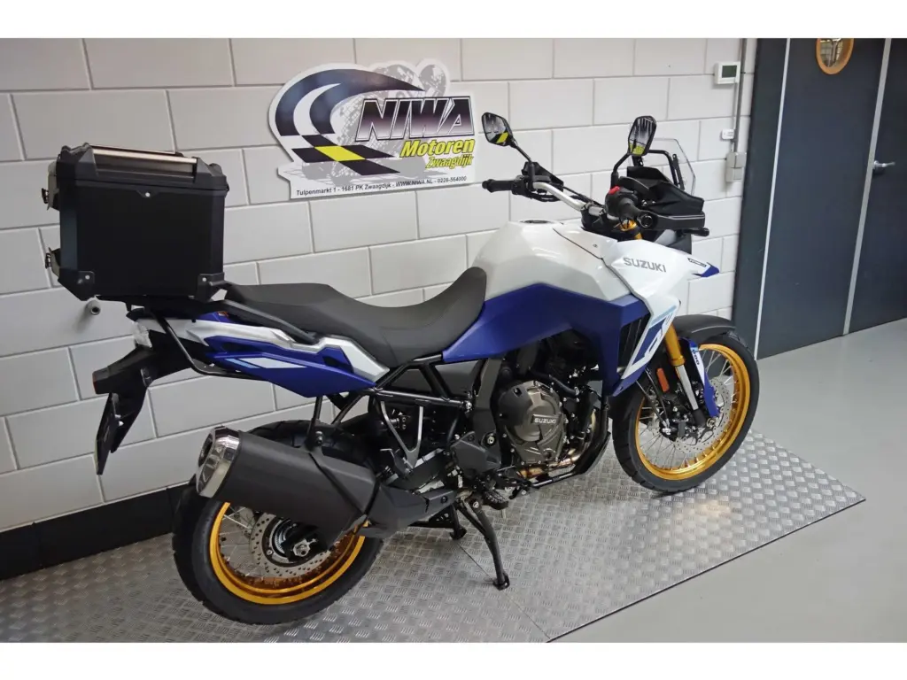 Nieuwe Suzuki V-Strom tour met cc motor uit 2026 bij NIWA Motoren