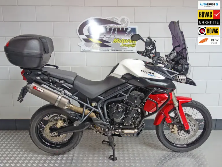 Triumph Tiger bij NIWA Motoren