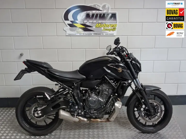 Yamaha MT 07 bij NIWA Motoren