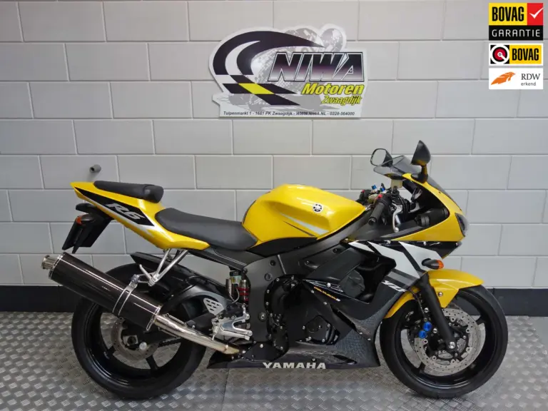 Yamaha YZF bij NIWA Motoren